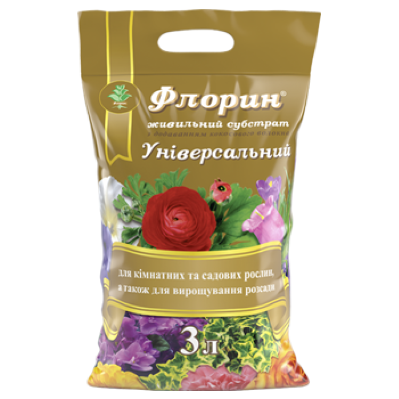 Субстрат Флорин універсальний, 3 л