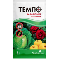 Інсектицид Темпо 3 г — сучасний засіб проти сисних шкідників